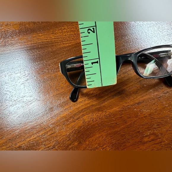 Tory Burch Black Frame with Orange Case - Picture 6 of 7